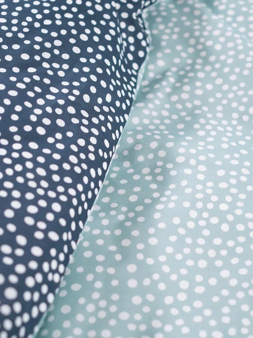 JUEGO DE CAMA 'HIPOPóTAMO'  INDIVIDUAL  AZUL
