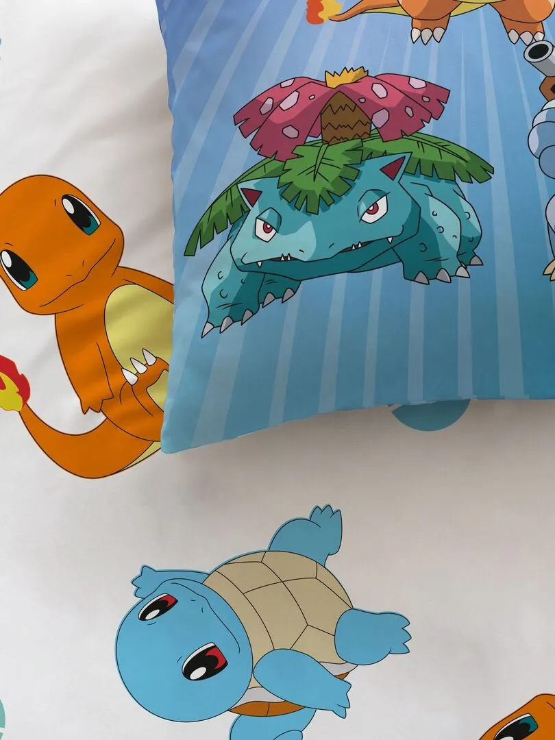 JUEGO DE CAMA 'POKéMON'  INDIVIDUAL  AZUL