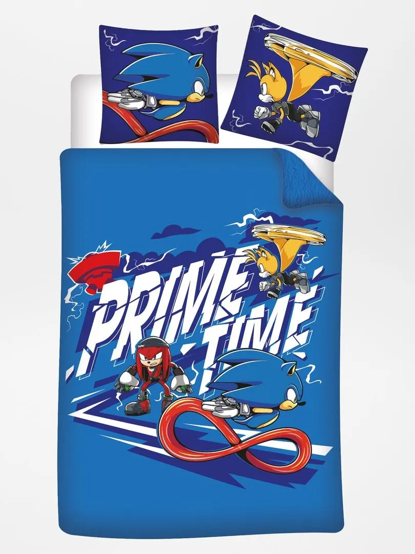 JUEGO DE CAMA 'SONIC'   INDIVIDUAL  AZUL