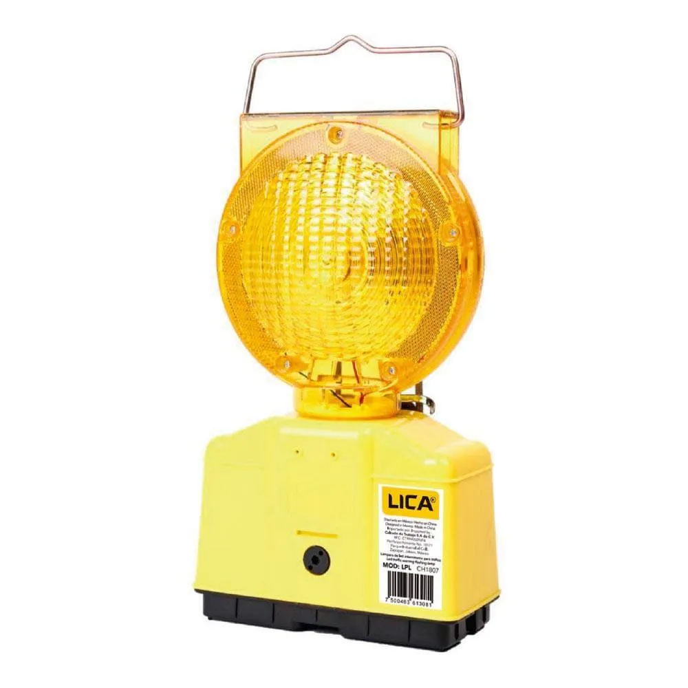 Lampara de Led intermitente para trafico Marca LICA.