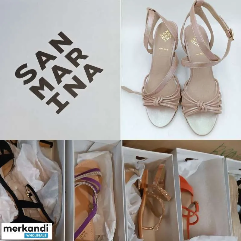 Lote de Calzado San Marina | Marca Italiana: Zapatos al por Mayor