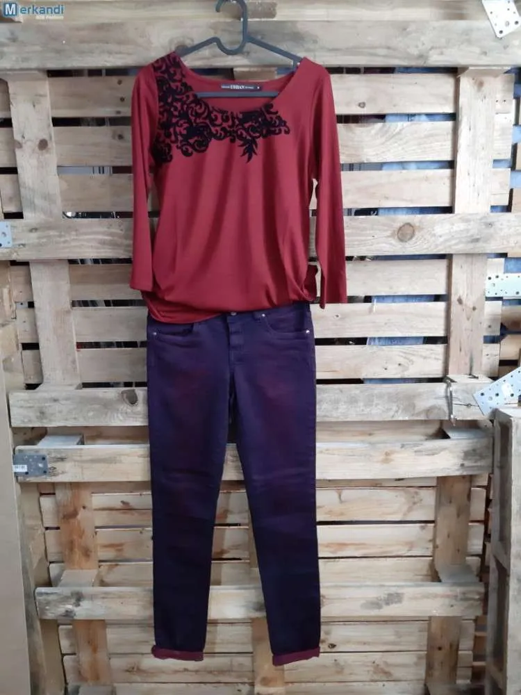 Lote de Ropa Femenina de Temporada: Variedad en Tallas y Modelos Europeos