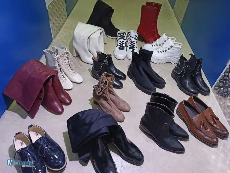 LOTE ZAPATOS STOCK INDITEX  2600 KGS.  CALIDAD: COMO NUEVO, PERO SIN ETIQUETAS