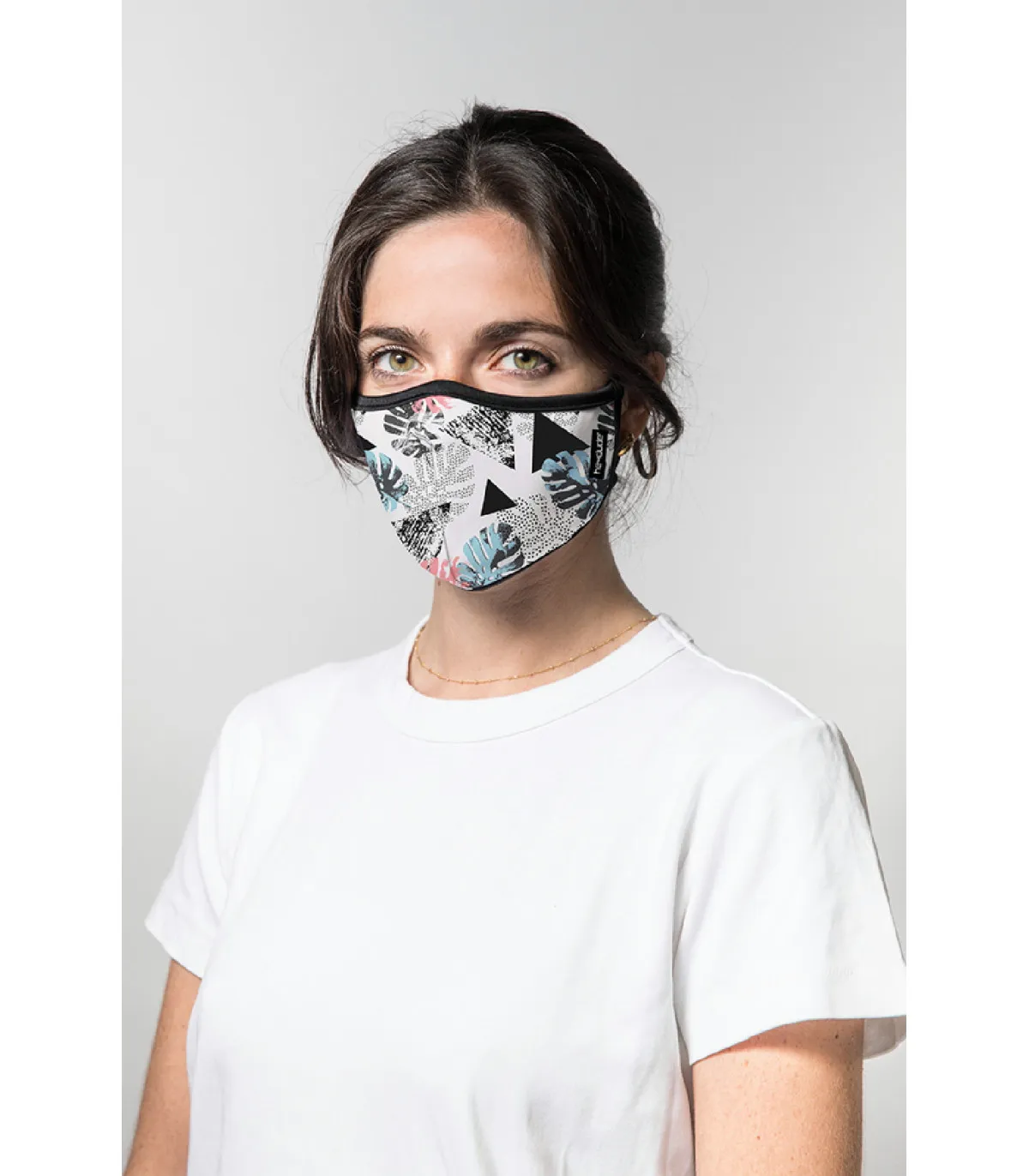 MASCARILLA ABBACINO ADULTO ESTAMPADO BEIGE  9023341
