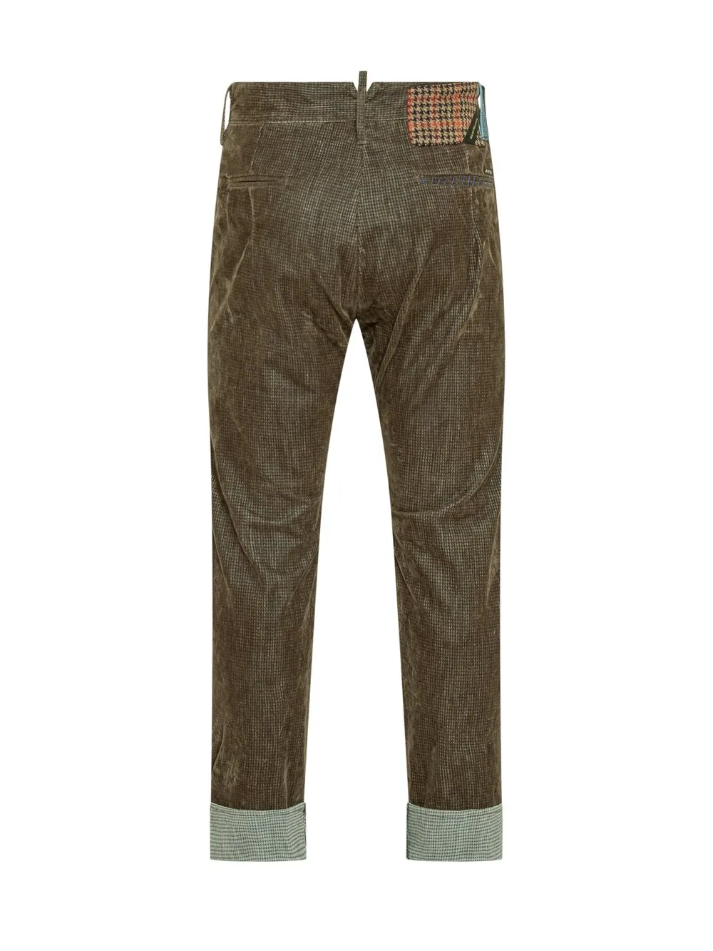 MAURIZIO MASSIMINO Checked Jeans