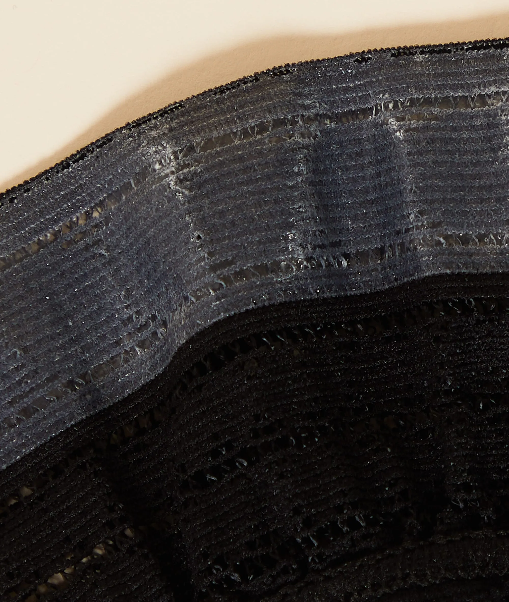 MEDIAS DETALLES ENCAJE 15D COUTURE NOIR  ETAM