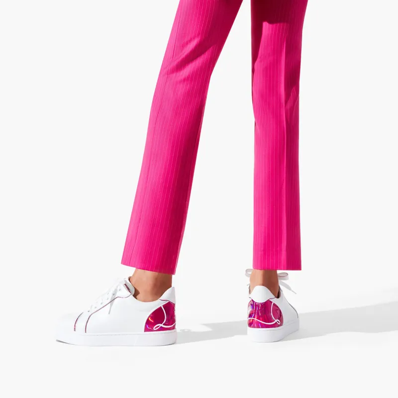 Menores de moda Mujeres Casquins zapatos de moda Fun Vieira Flat Sneakers Italia Popular blanco Top de top becerro diseñador ska