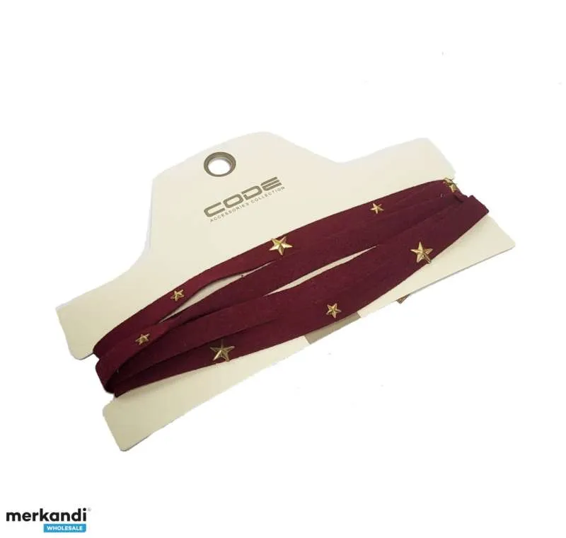 Mezcla de varios collares de gargantillas Code para mujer