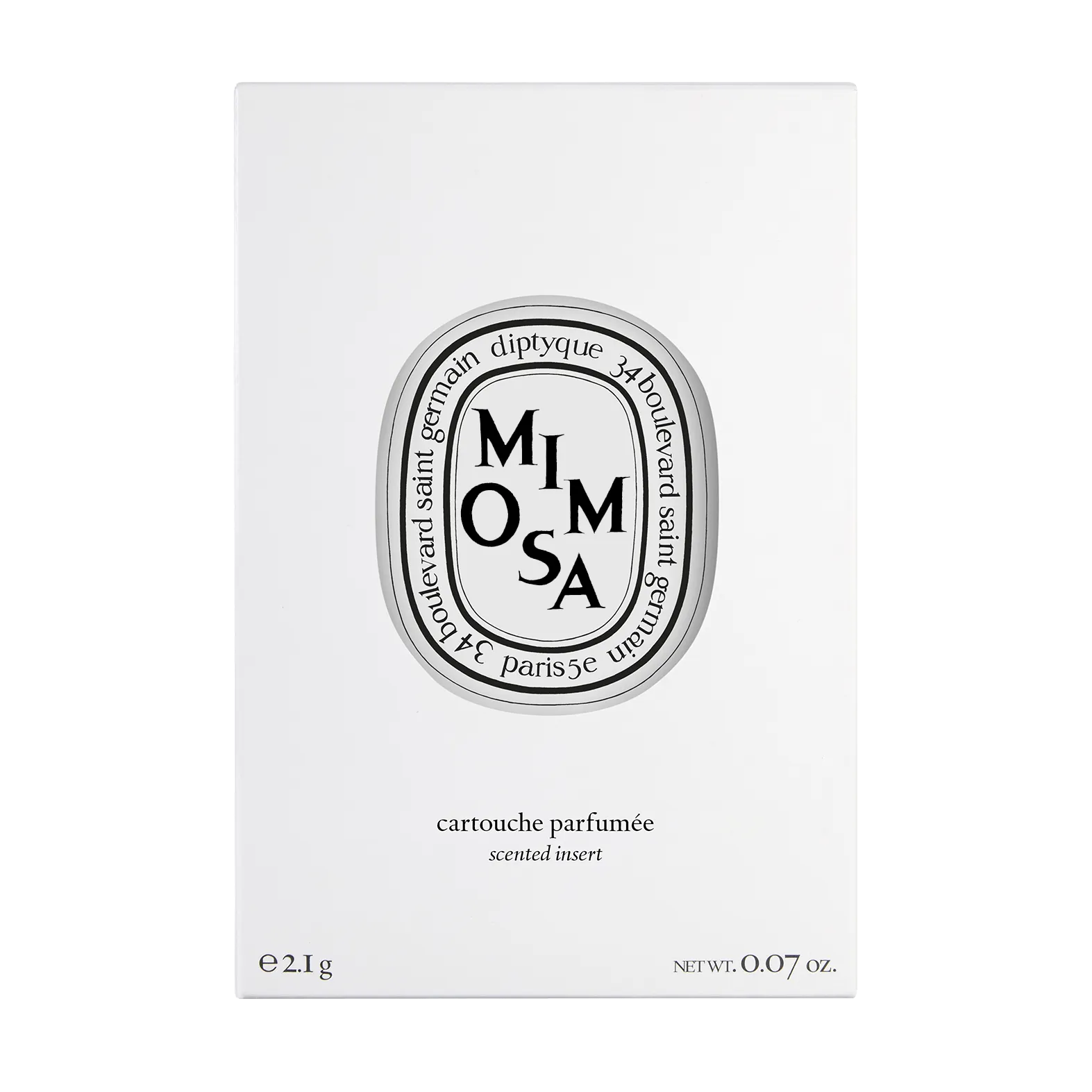 Mimosa Diptyque Recarga perfumada para difusor eléctrico y para el coche Cápsula