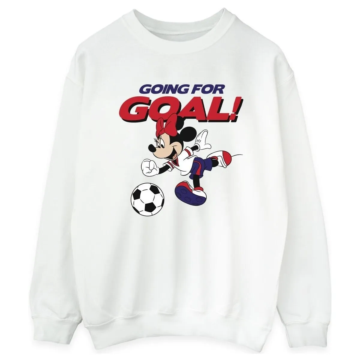 Minnie Mouse Going For Goal