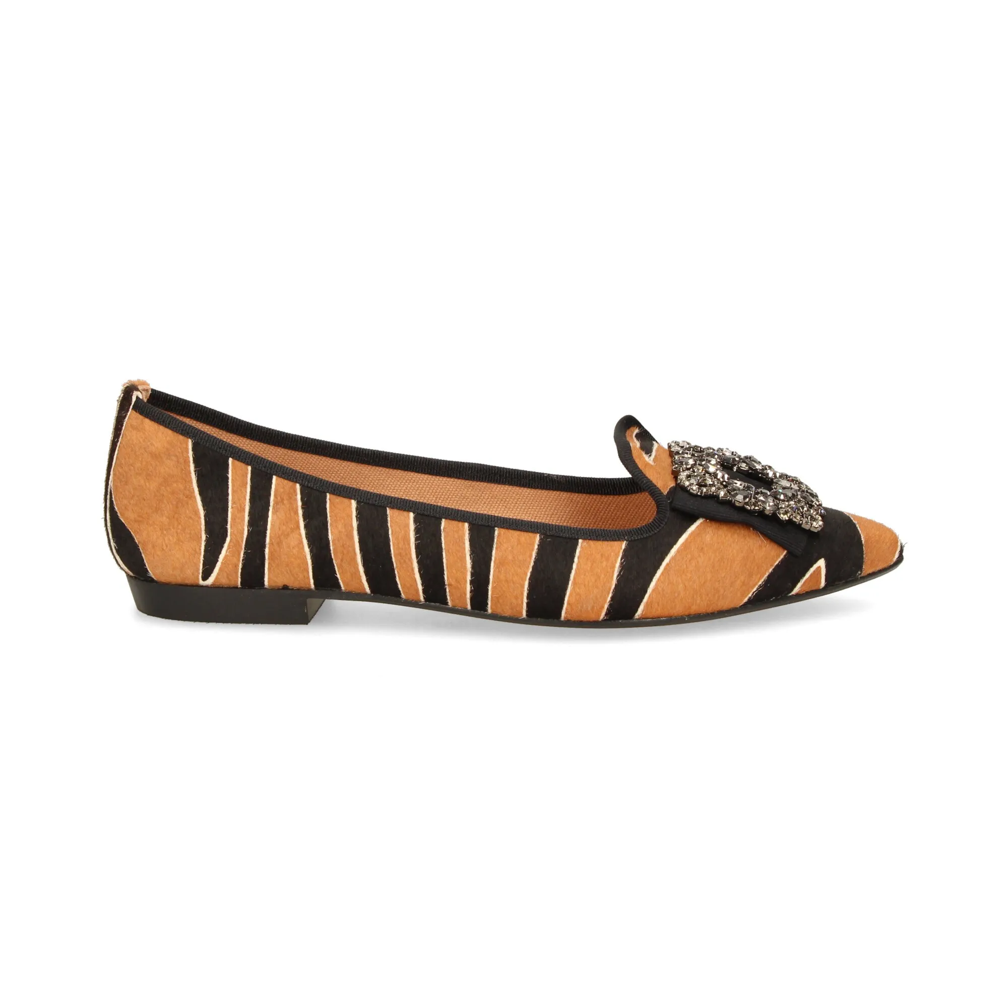 MIUXA Zapatos planos de Mujer CEBRA