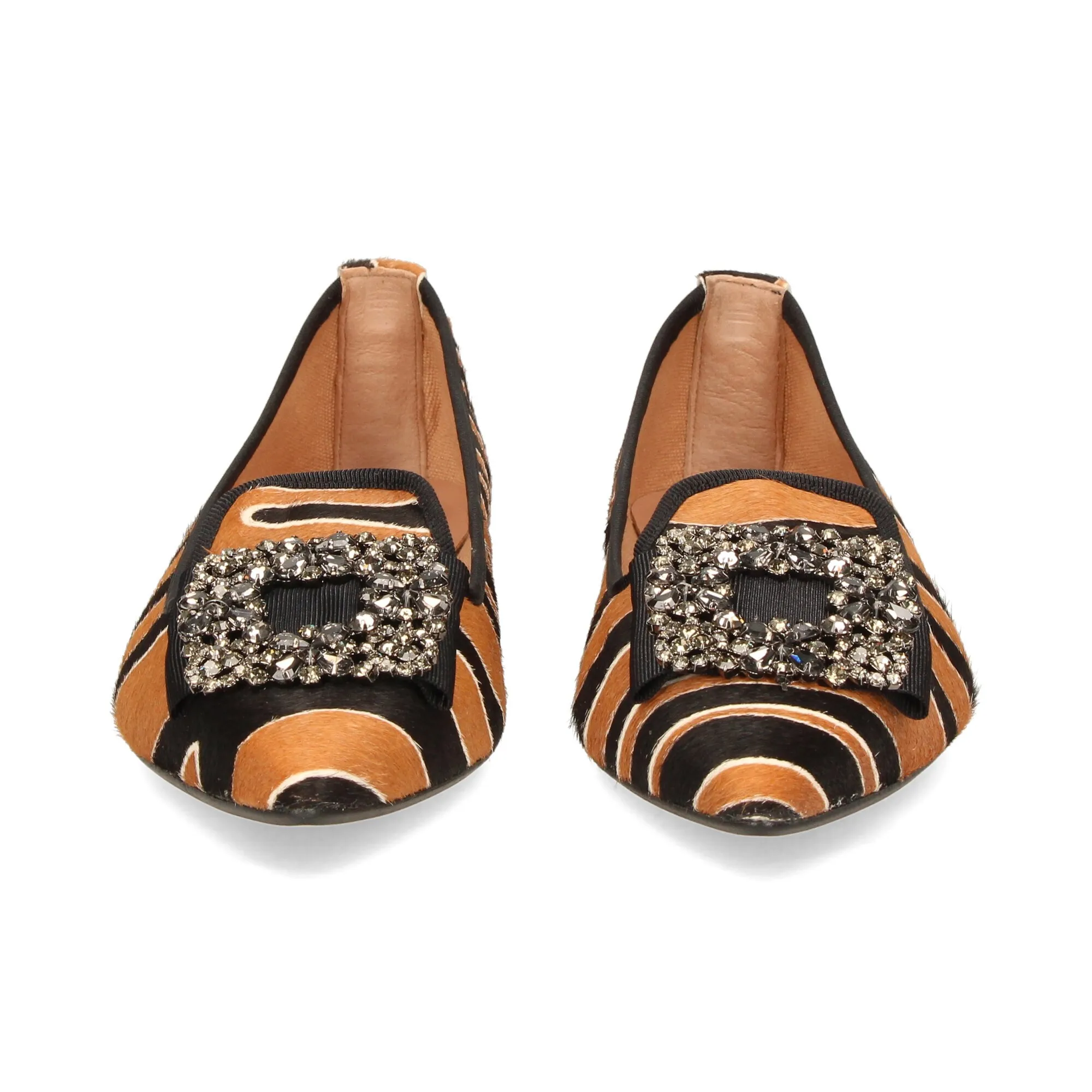MIUXA Zapatos planos de Mujer CEBRA
