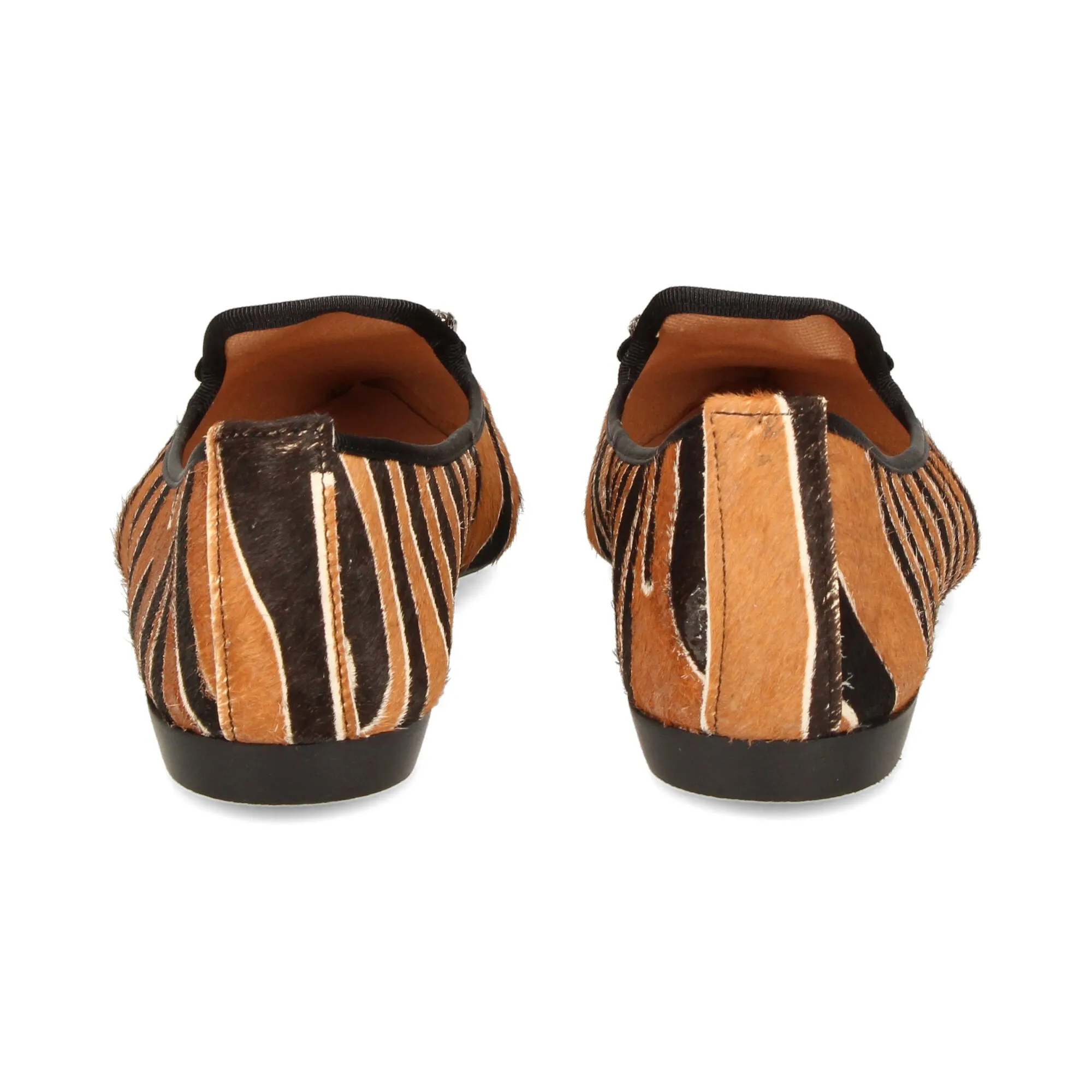MIUXA Zapatos planos de Mujer CEBRA