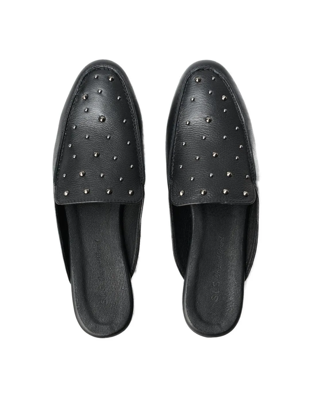 MOCASíN SALSA ESTILO MULE CON TACHUELASZ