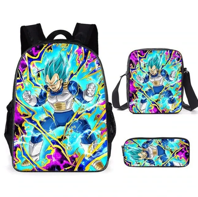 Mochila Dragon Ball Super Vegeta SSJ Azul