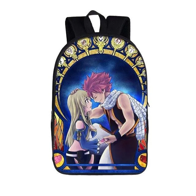 Mochila Fairy Tail Lucy y Natsu