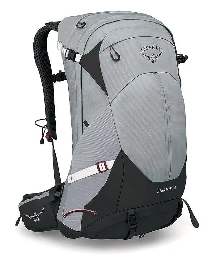 MOCHILA OSPREY STRATOS 34  SMOKE GREY