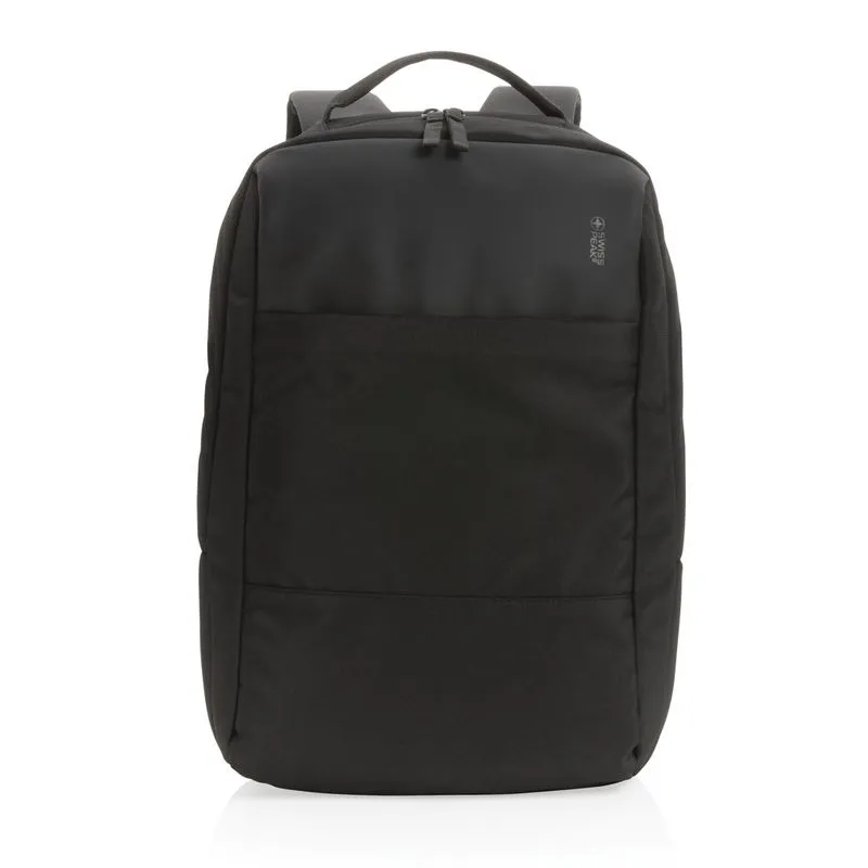 Mochila publicitaria para portátil Swiss Peak AWARE™ RPET