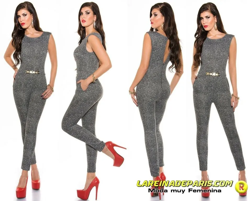 Mono largo entallado look chic