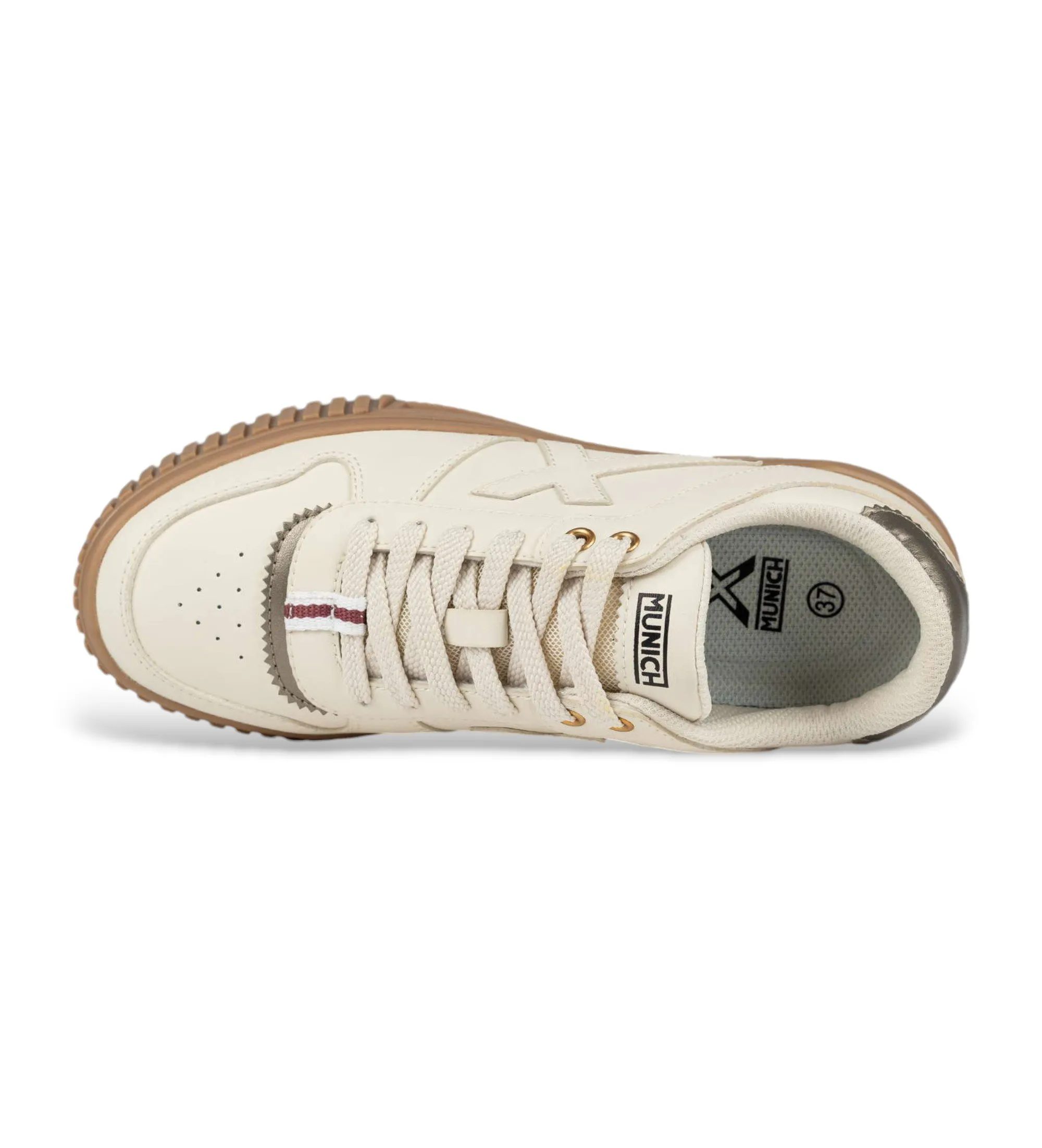 MUNICH ZAPATILLAS MINA BEIGE