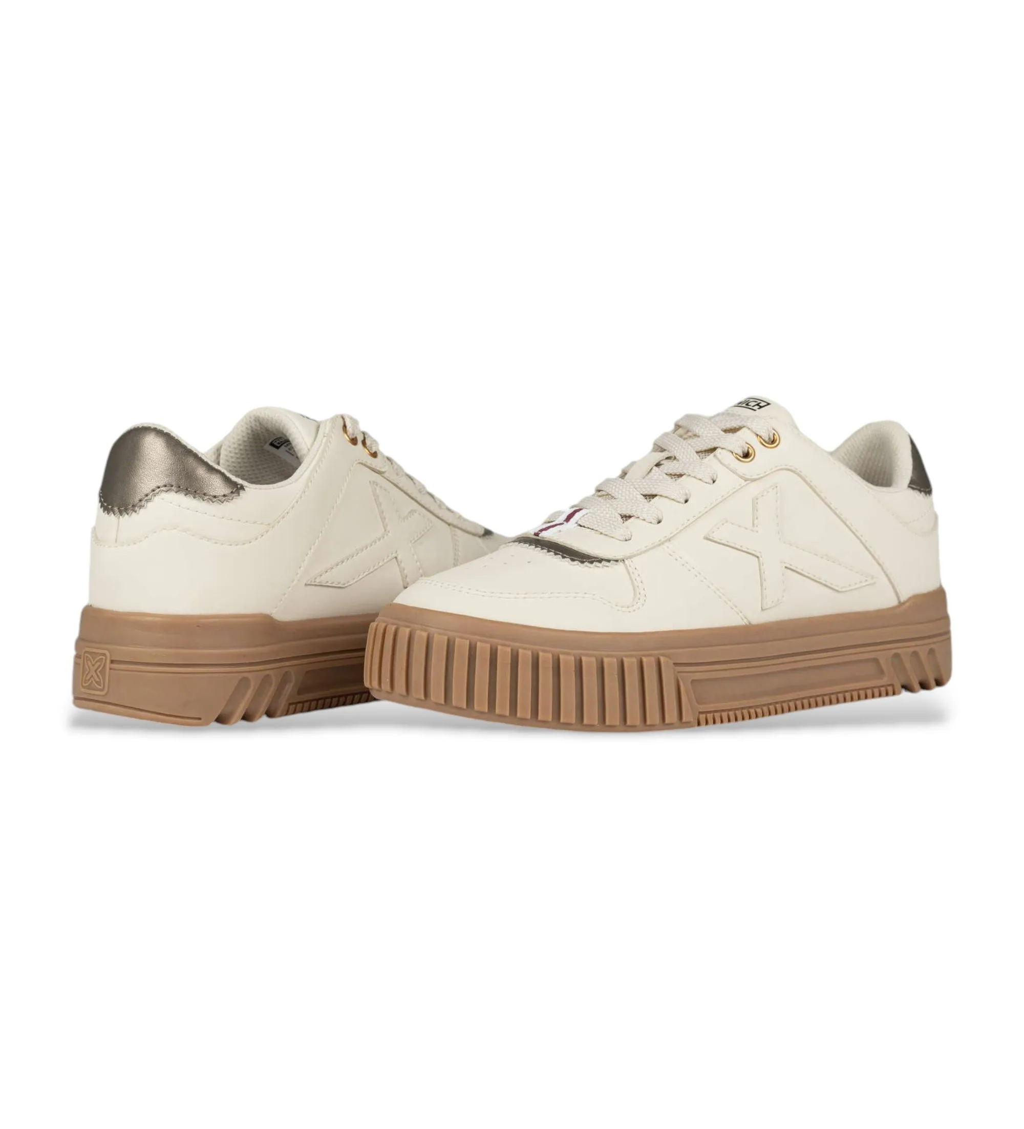 MUNICH ZAPATILLAS MINA BEIGE