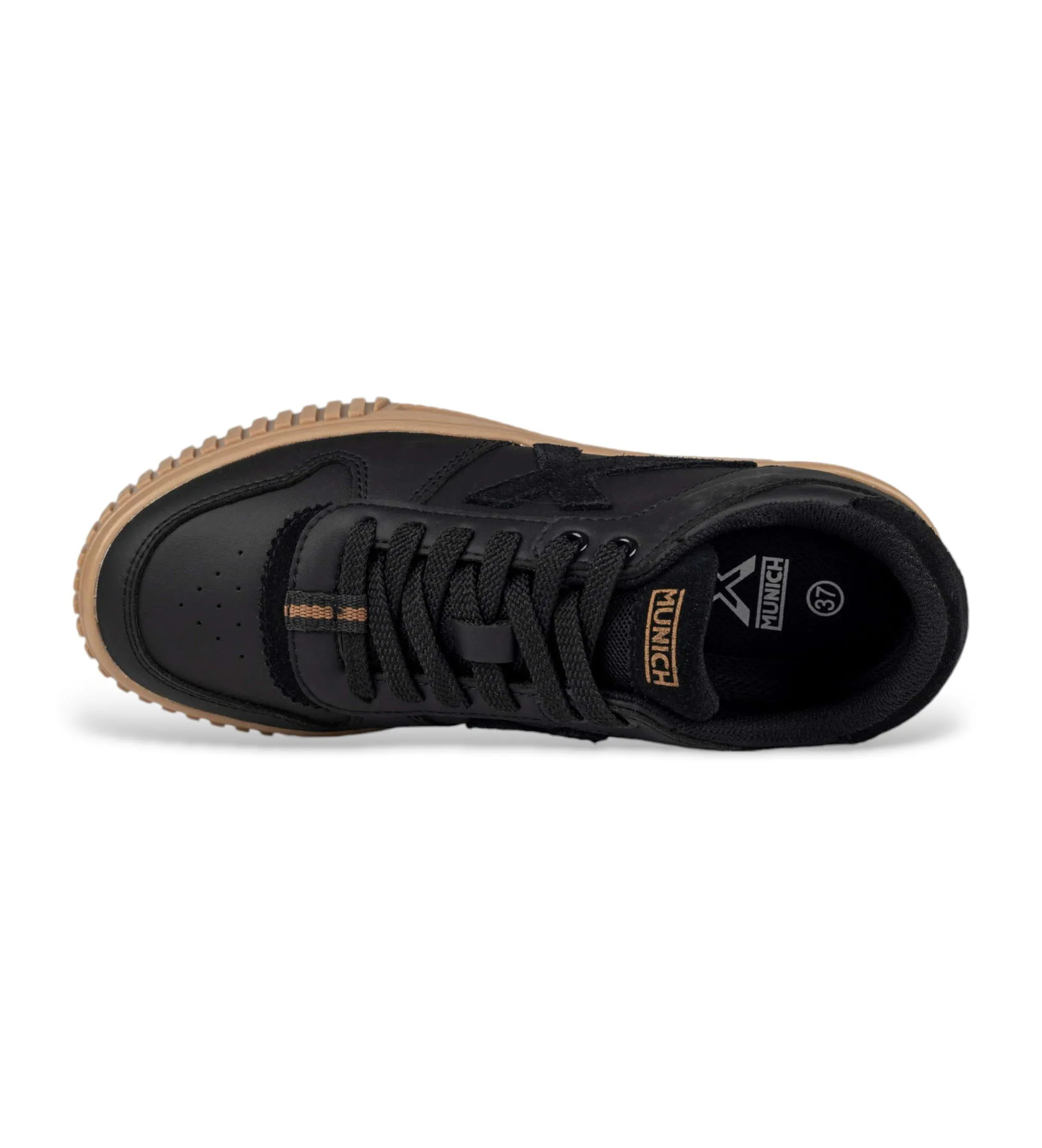 MUNICH ZAPATILLAS MINA NEGRO