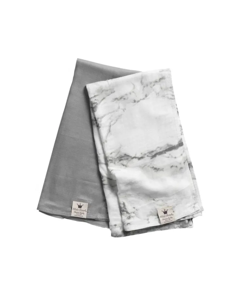Muselina Elodie Details Bambú Gris