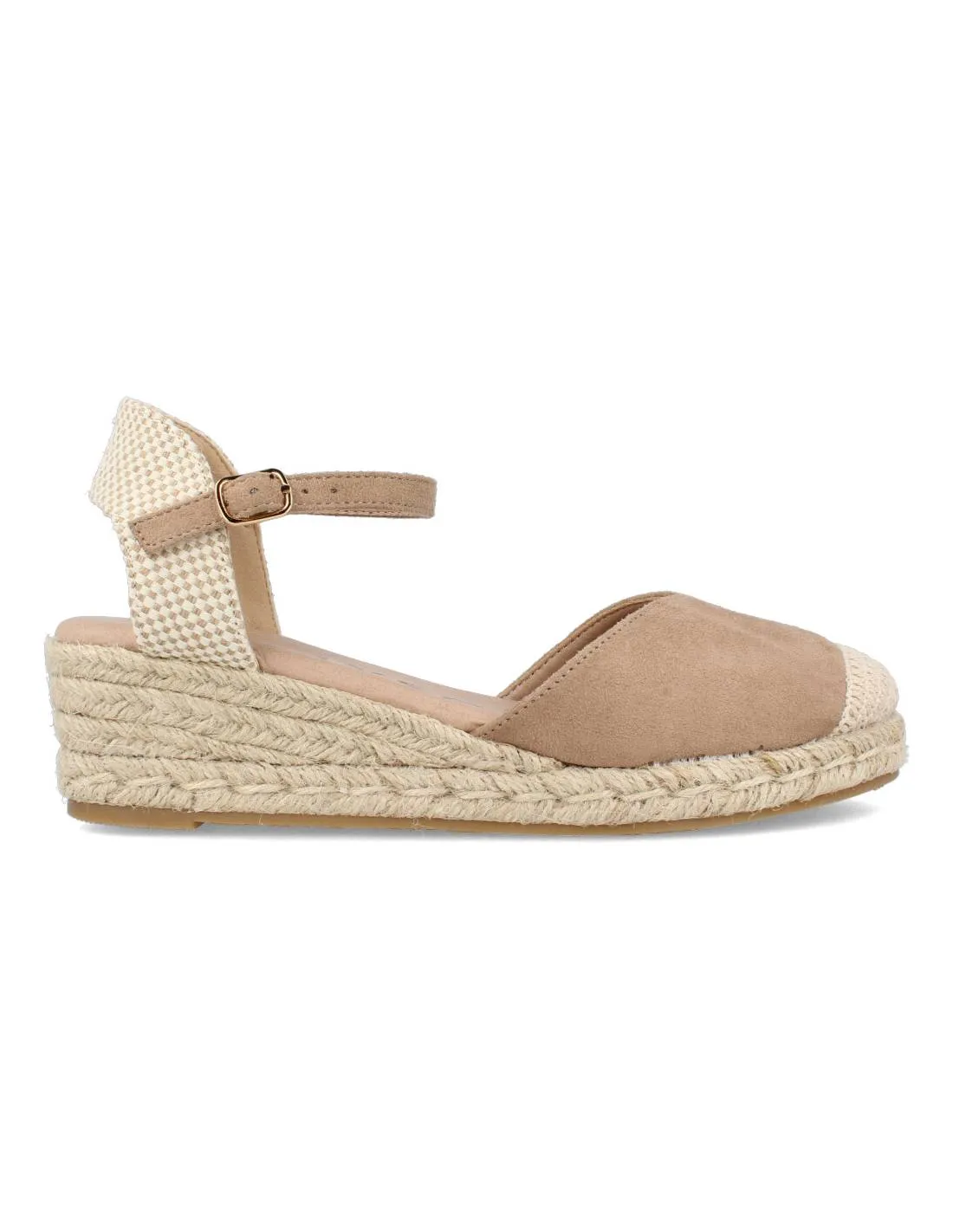 MYSOFT  CUñA BAJA REMONTE HEBILLA TAUPE