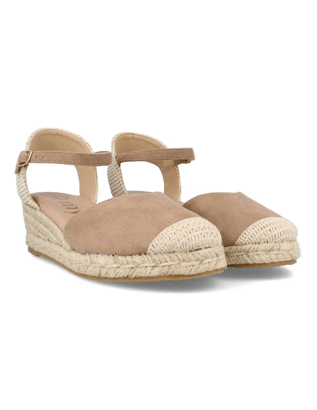 MYSOFT  CUñA BAJA REMONTE HEBILLA TAUPE