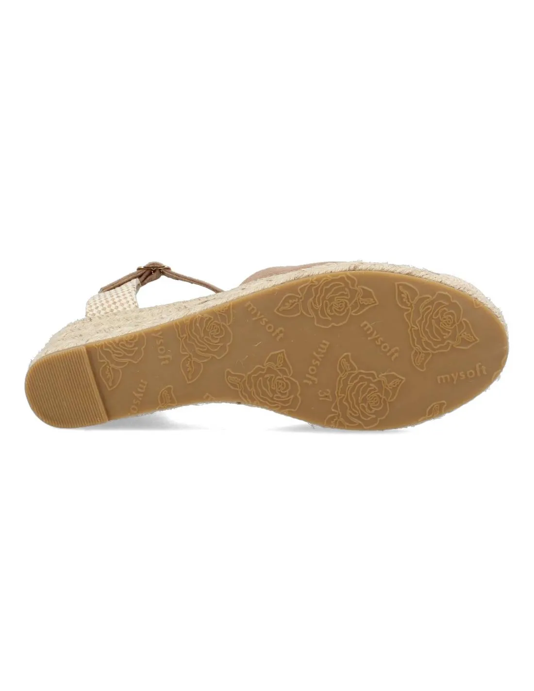MYSOFT  CUñA BAJA REMONTE HEBILLA TAUPE
