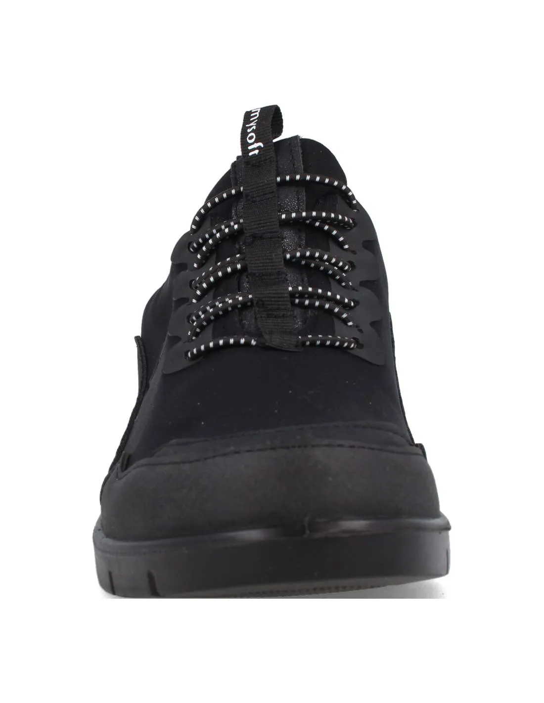 MYSOFT  SNEAKER MEMORYFOAM ELáSTICOS NEGRO