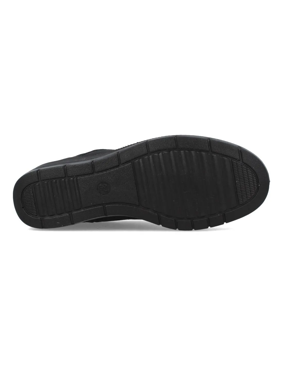 MYSOFT  SNEAKER MEMORYFOAM ELáSTICOS NEGRO
