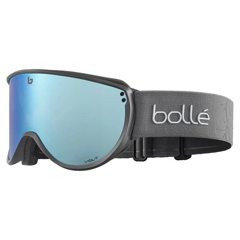MáSCARA DE ESQUí BOLLé BLANCA (TITANIUM MATTE  VOLT ICE BLUE)
