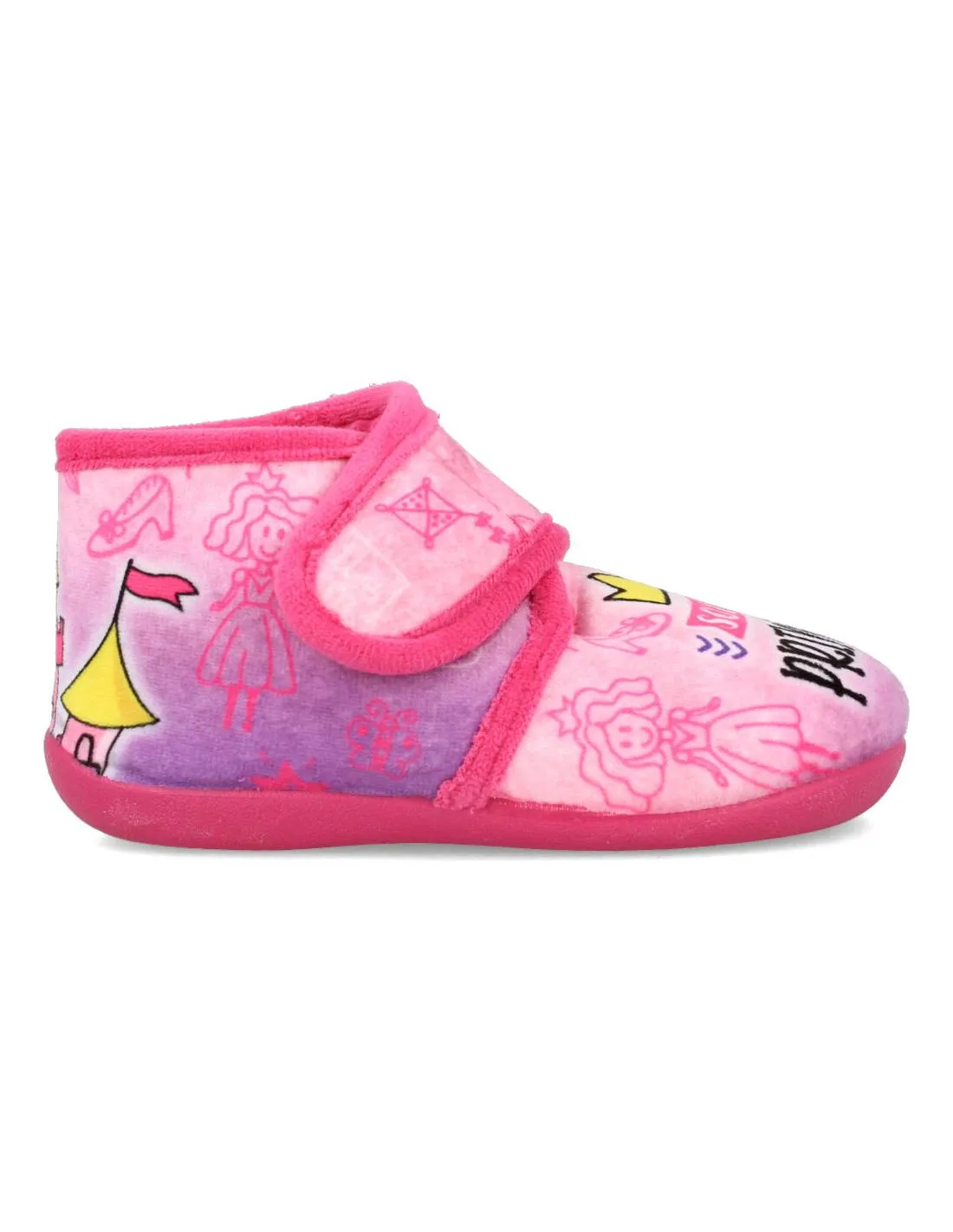 NATALIA  BOTITA DE CASA NIñA VELCRO PRINCESA DE LA CASA
