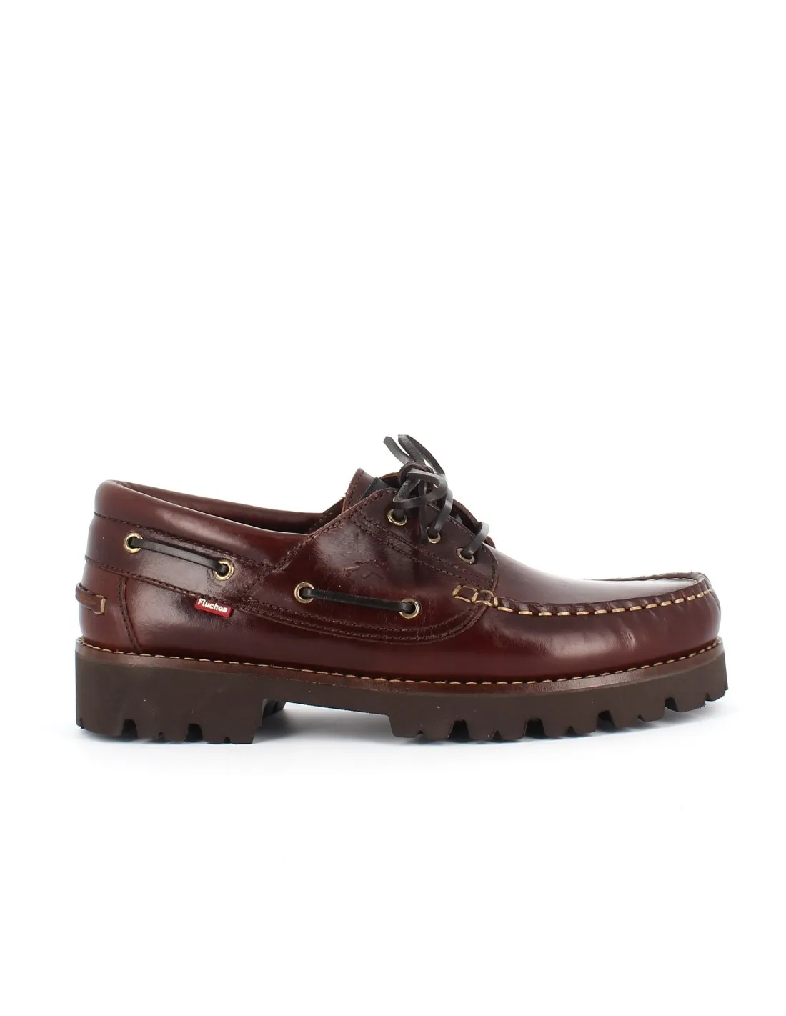 Naúticos de piel para hombre Fluchos