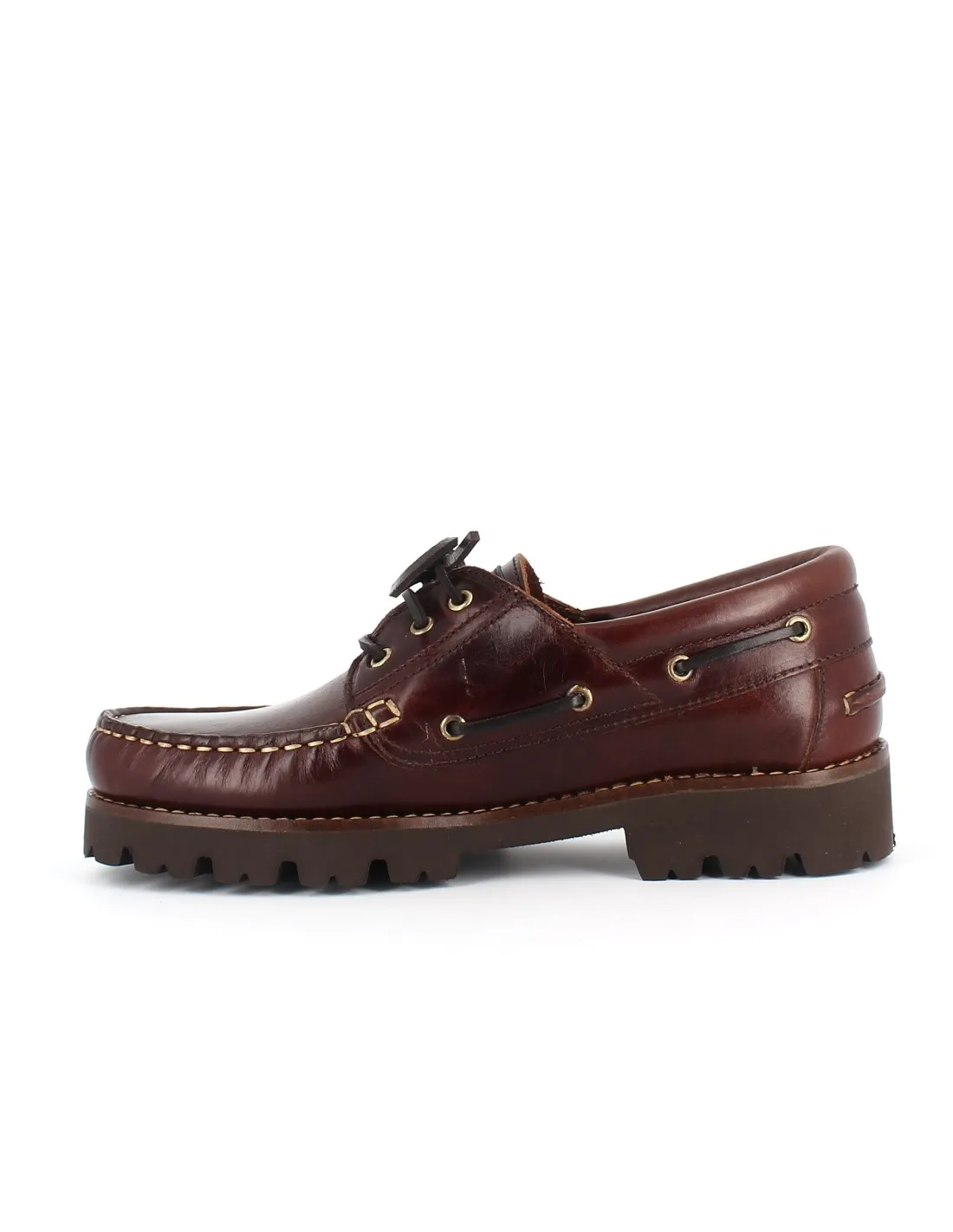 Naúticos de piel para hombre Fluchos