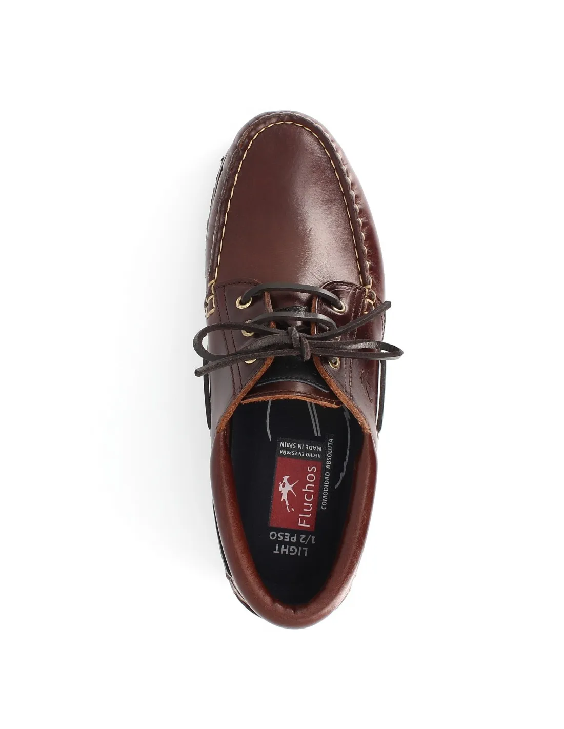 Naúticos de piel para hombre Fluchos