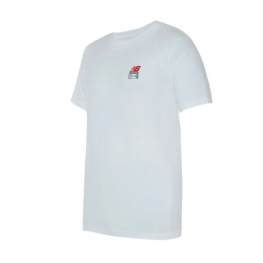New Balance Camiseta Hombre MT41586 WT BLANCO