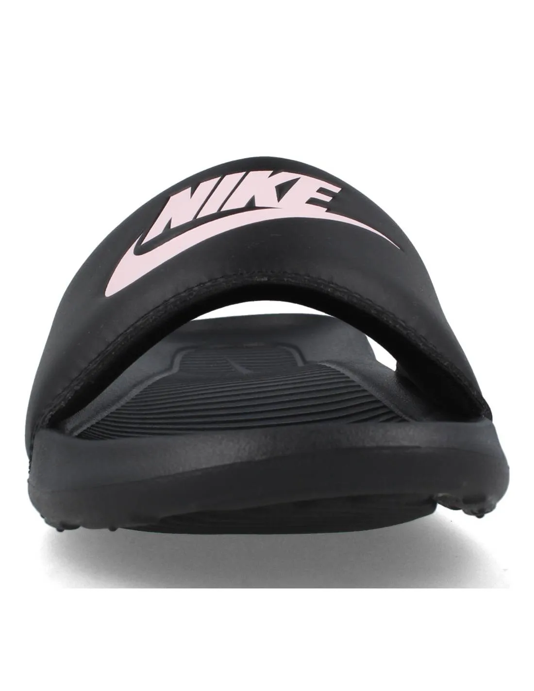 NIKE  CHANCLA W VICTORI ONE SLIDE NEGRO ROSA