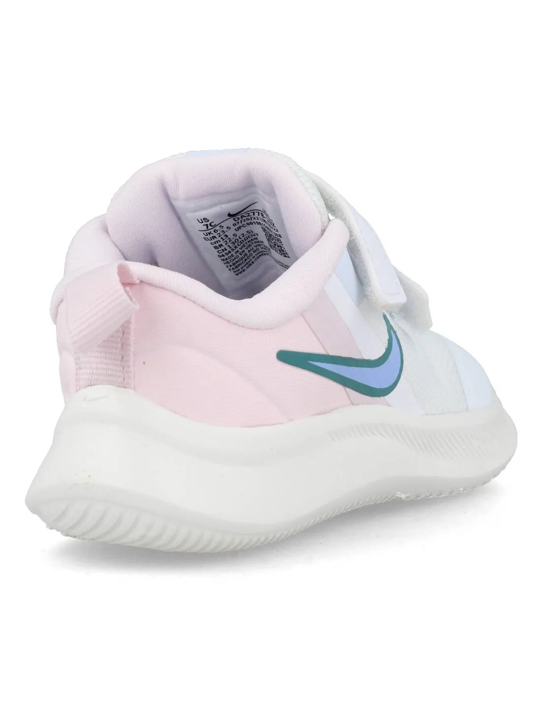 NIKE  DEPORTIVA BEBé STAR RUNNER 3 BLANCO ROSA