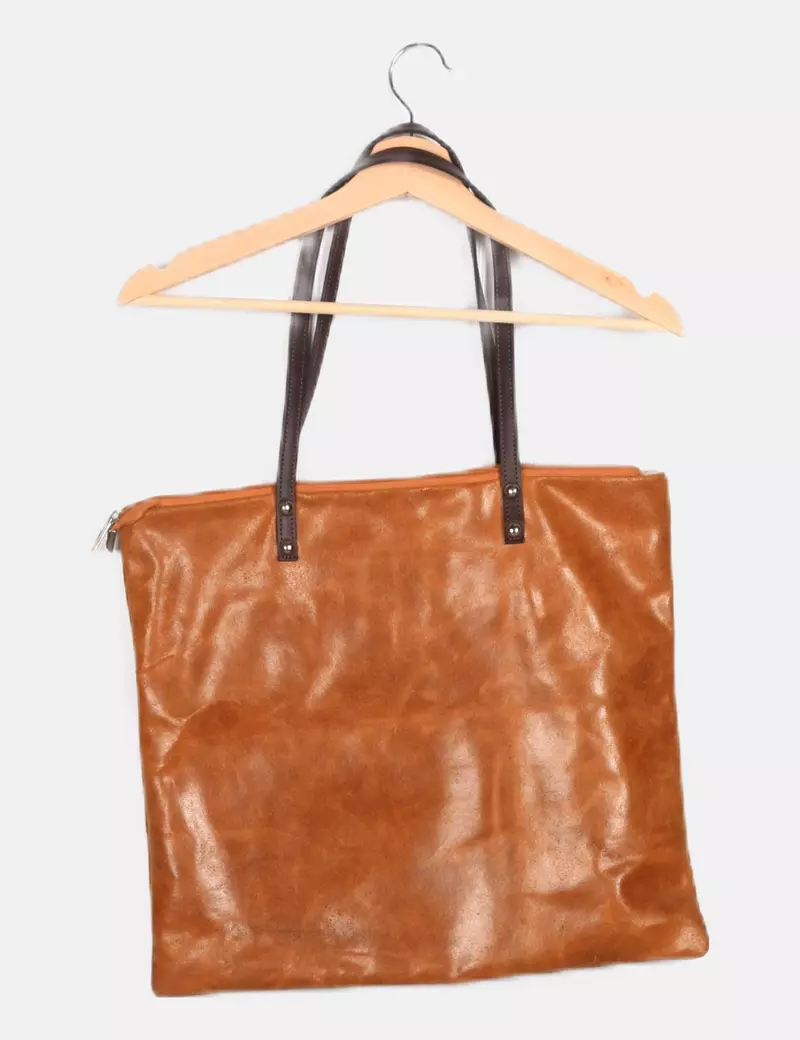 NoName Tote bag cuero tachuelas