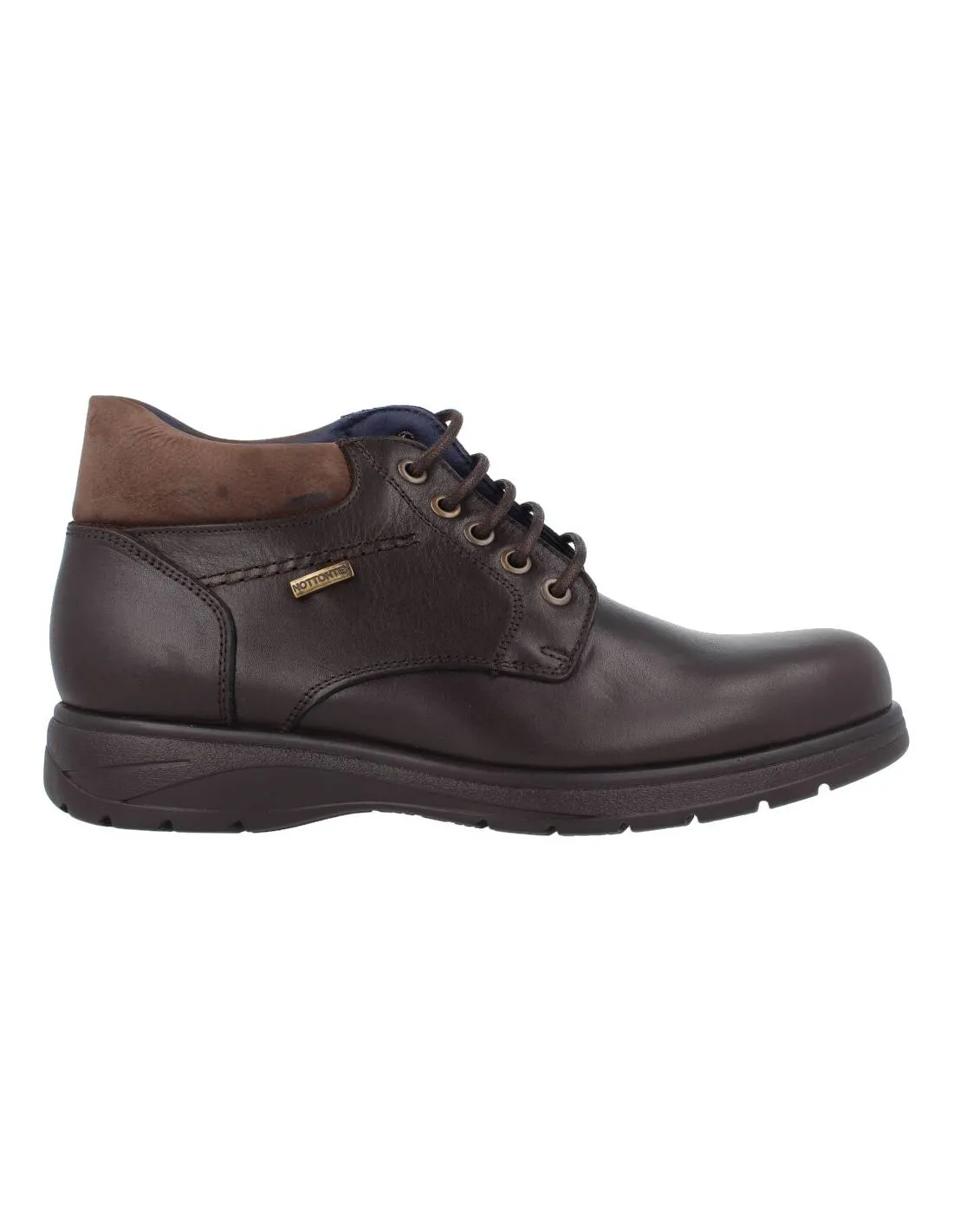 NOTTON  BOTA BLUCHER PIEL HIDROFUGADA MARRóN