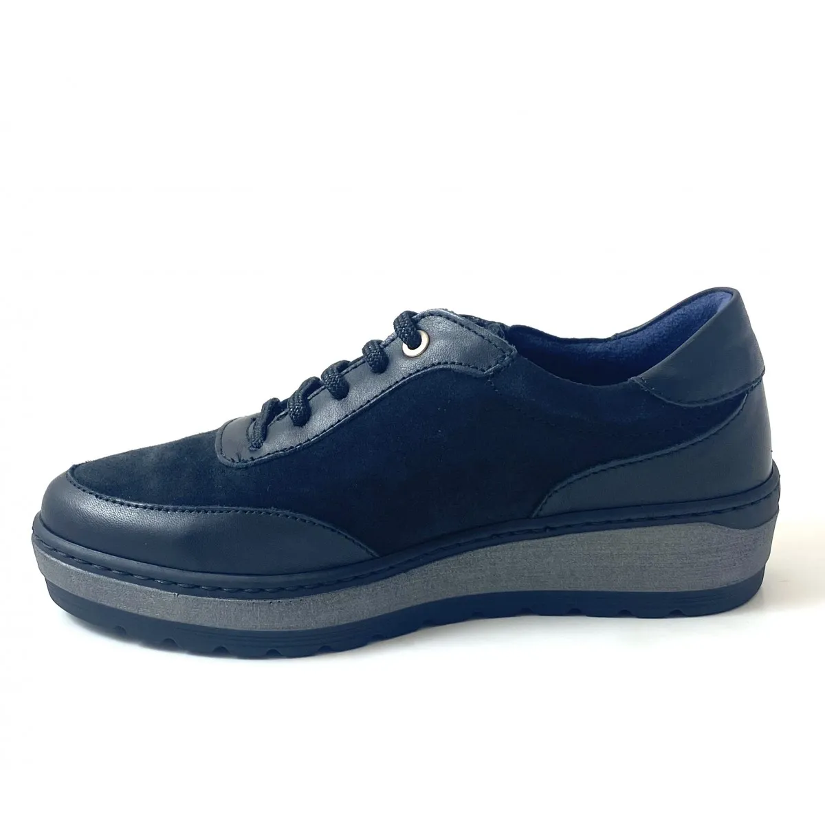 Notton deportivo piel en rebajas para mujer, negro N2829