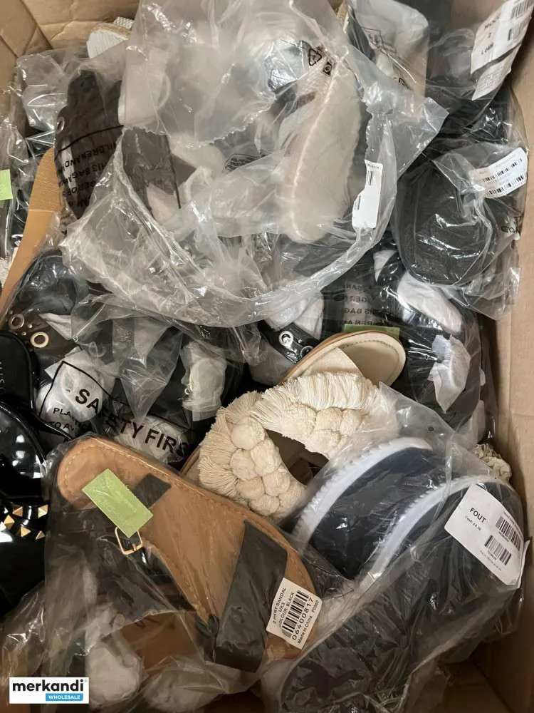 NUEVA MEZCLA DE ZAPATOS PLANOS, TACONES, CUñAS Y ZAPATOS PARA DAMAS  TALLAS DE MEZCLA