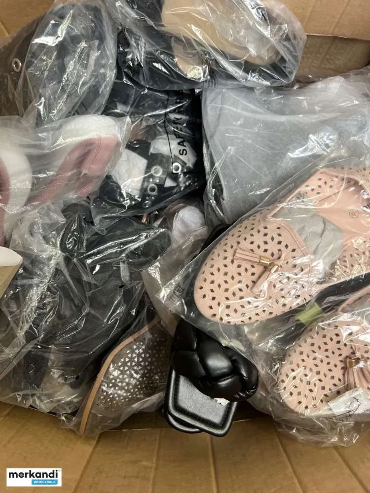 NUEVA MEZCLA DE ZAPATOS PLANOS, TACONES, CUñAS Y ZAPATOS PARA DAMAS  TALLAS DE MEZCLA