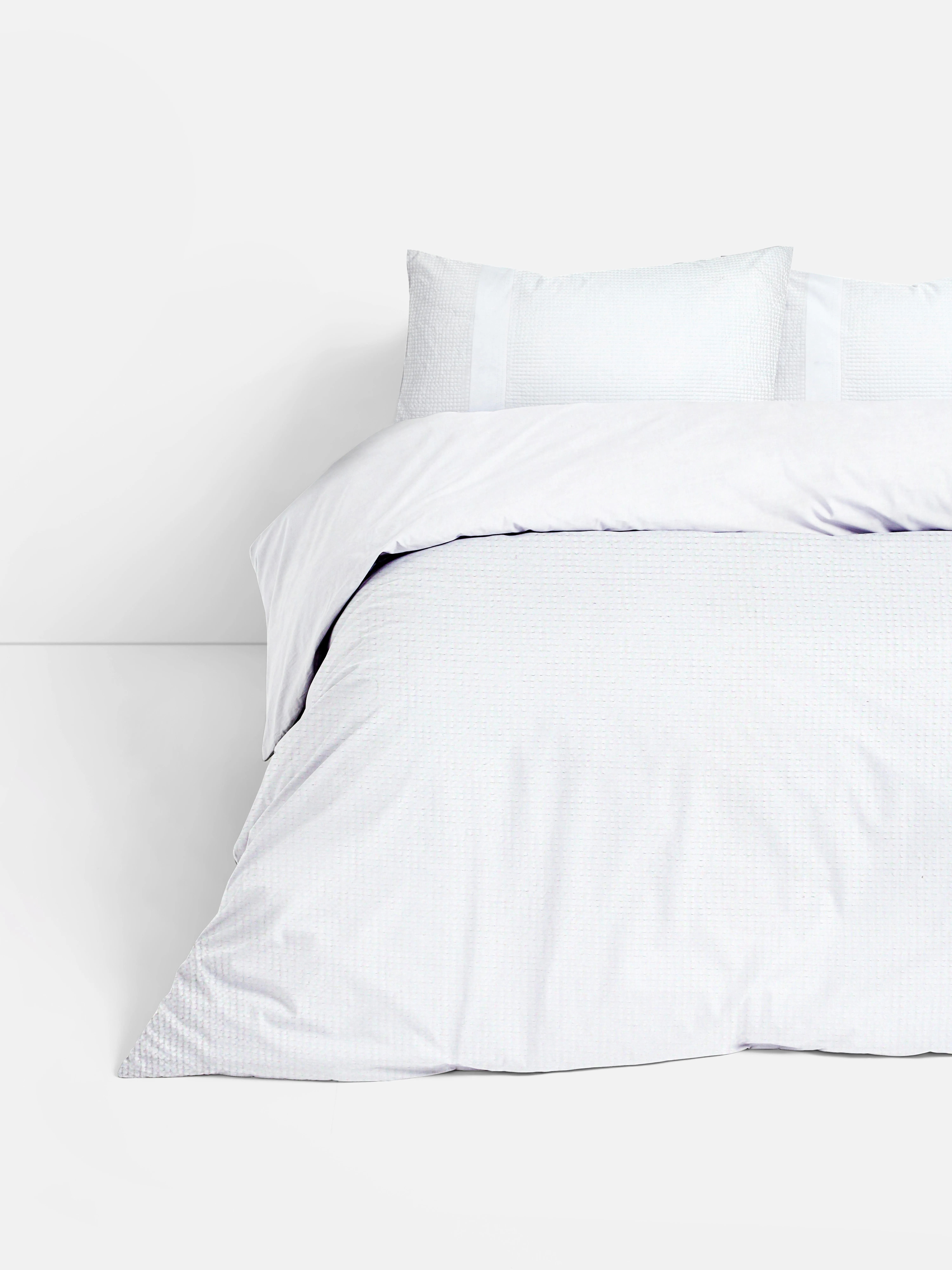 Nórdico con textura gofrada para cama super king