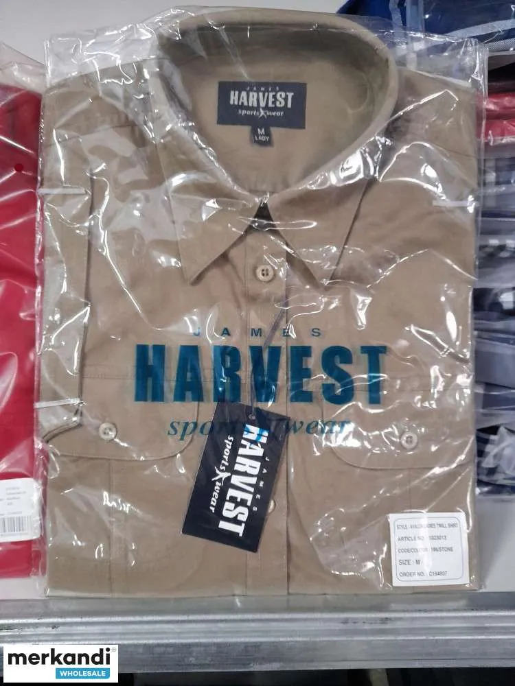 Oferta a granel: 14000 camisas de algodón de alta calidad para el comercio minorista y el comercio