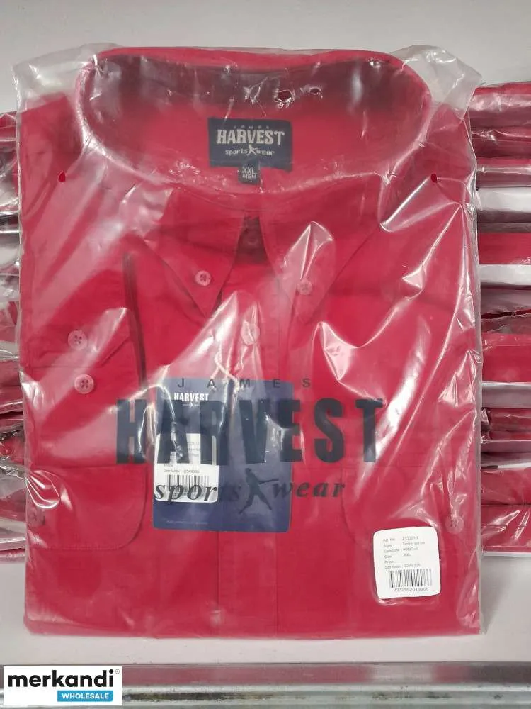Oferta a granel: 14000 camisas de algodón de alta calidad para el comercio minorista y el comercio