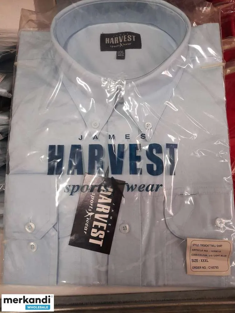 Oferta a granel: 14000 camisas de algodón de alta calidad para el comercio minorista y el comercio