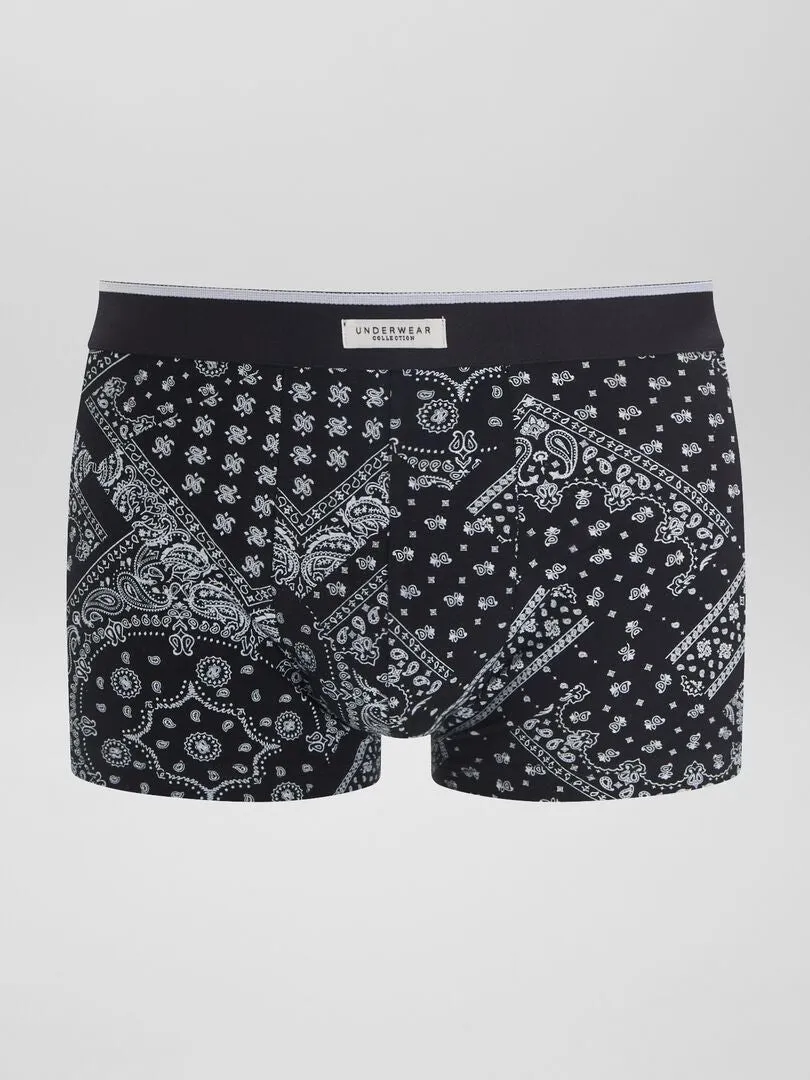 PACK DE 3 BOXERS ELáSTICOS  NEGRO